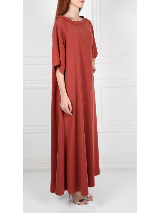 Faded Bronze Maxi Dress